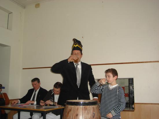 Pascal Pierret, Officier des Grenadiers et son adjoint, Cyril Pierret